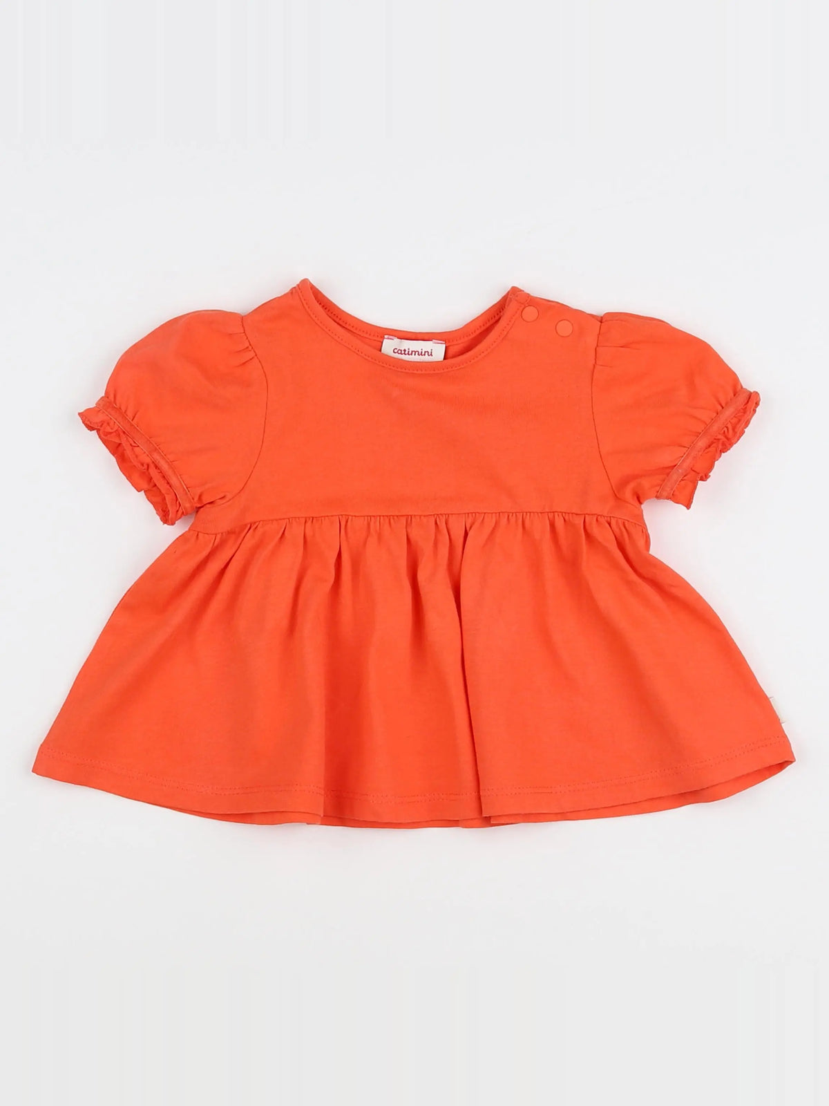 Catimini - tee-shirt orange - 6 mois