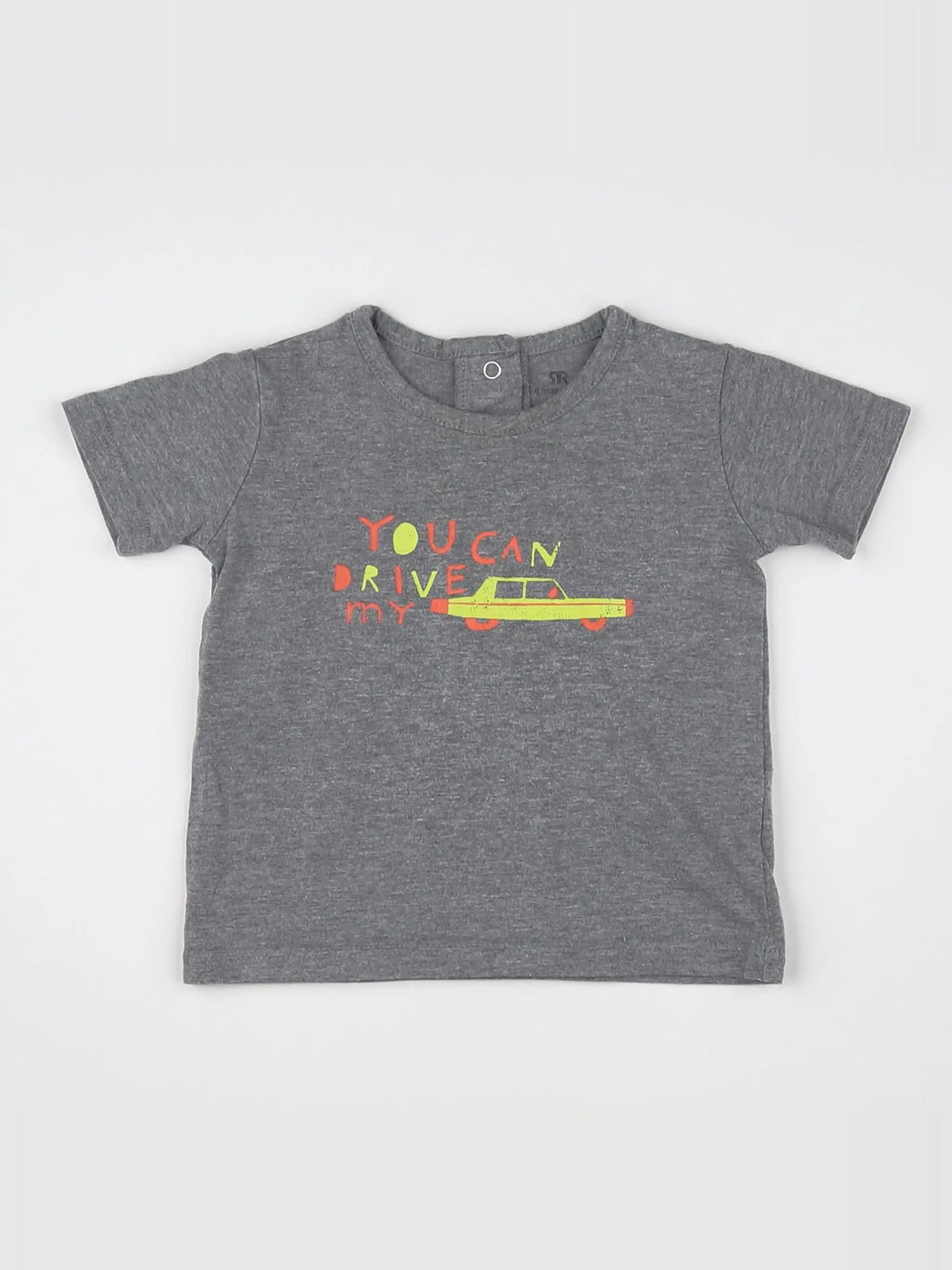 La Redoute - tee-shirt gris - 6 mois