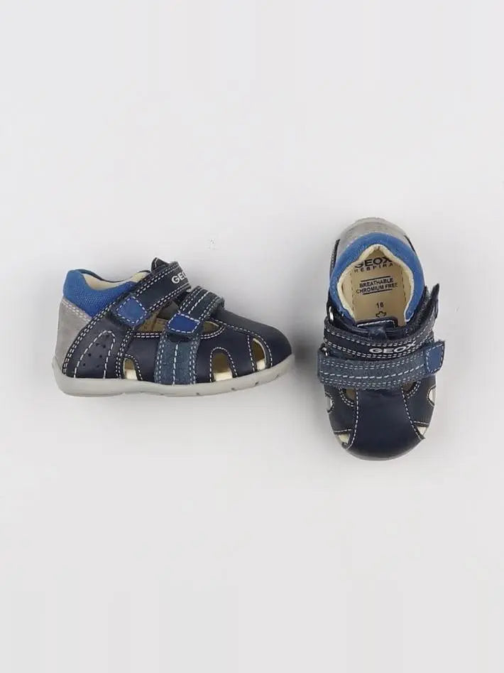 Geox - sandales bleu - pointure 18