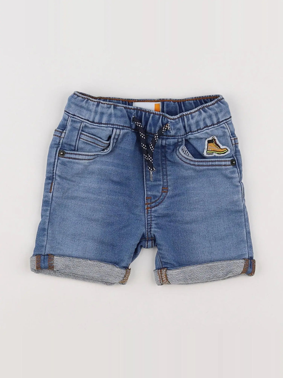 Timberland - short bleu - 12 mois