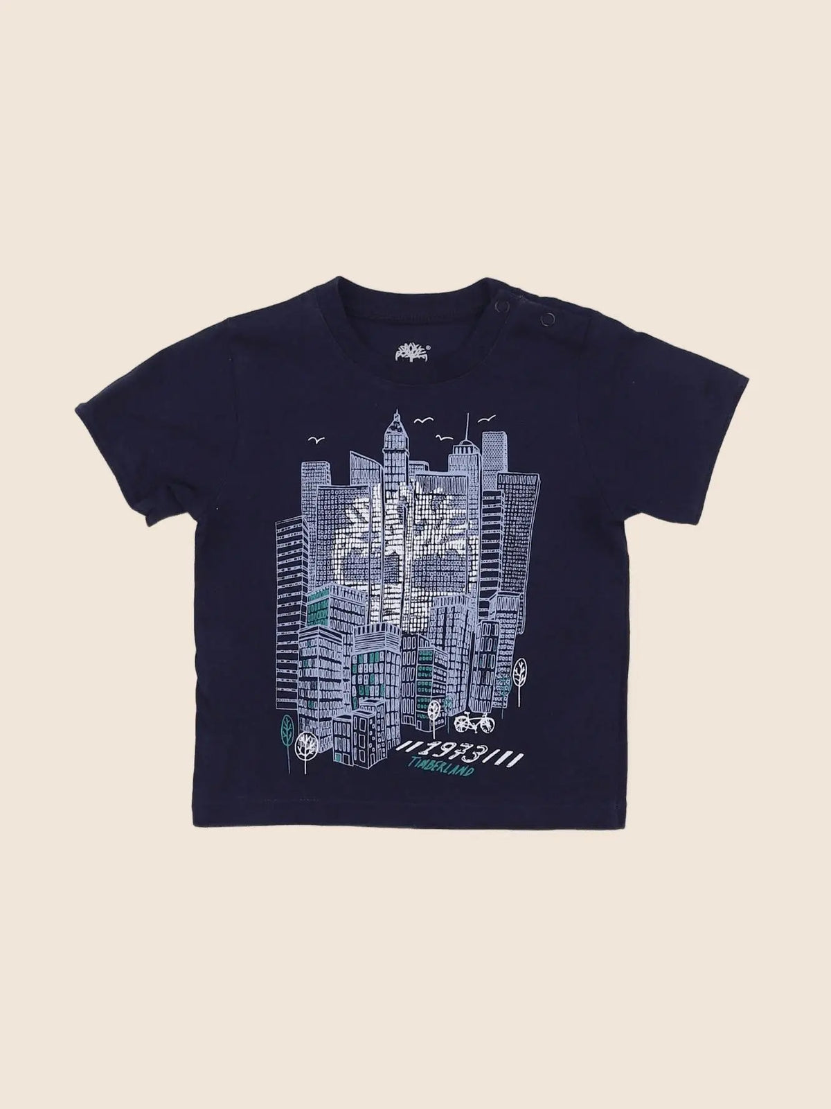 Timberland - tee-shirt bleu - 12 mois
