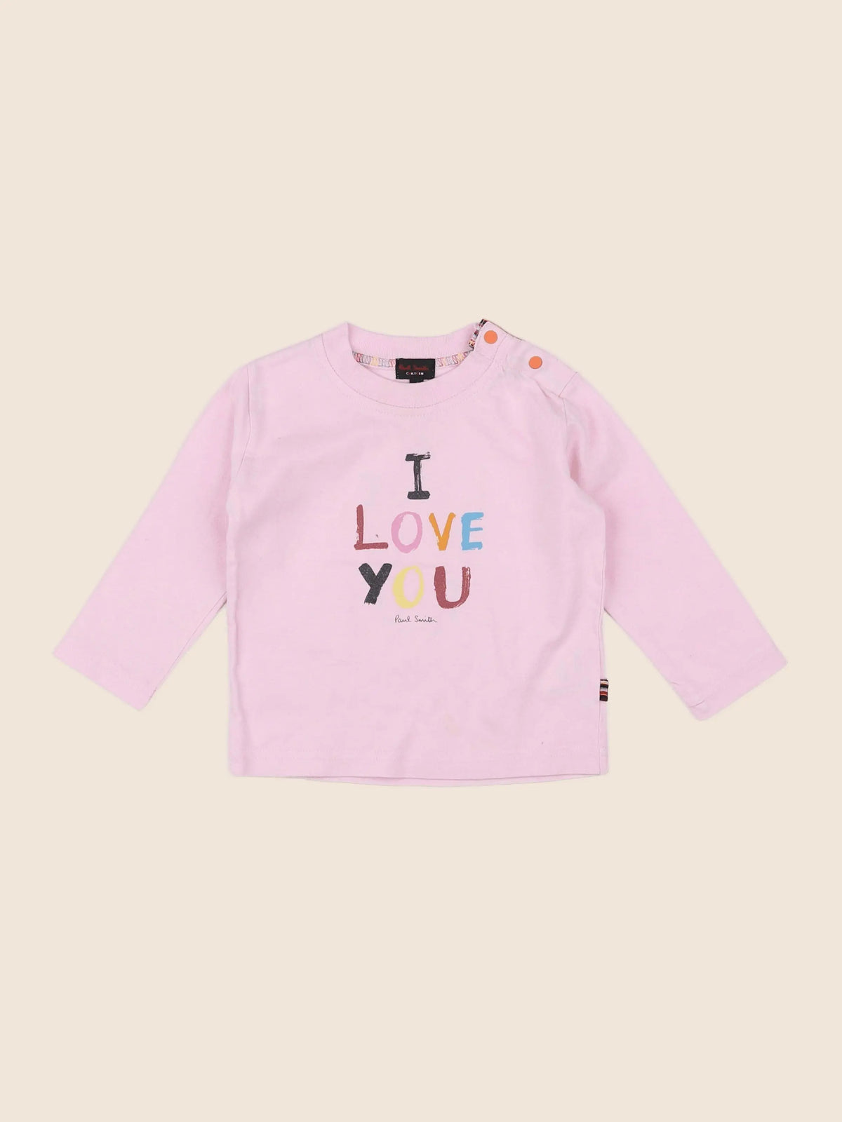 Paul Smith - tee-shirt rose - 12 mois