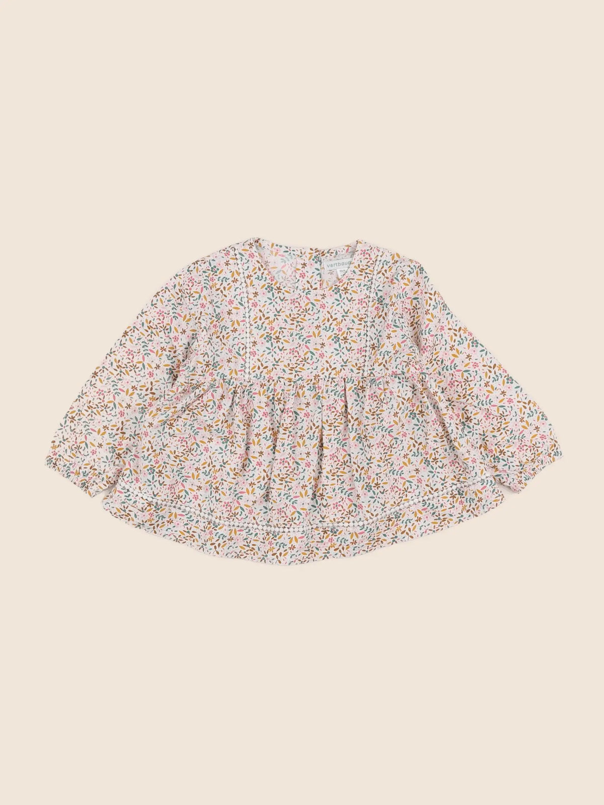 Vertbaudet - blouse multicolore - 24 mois
