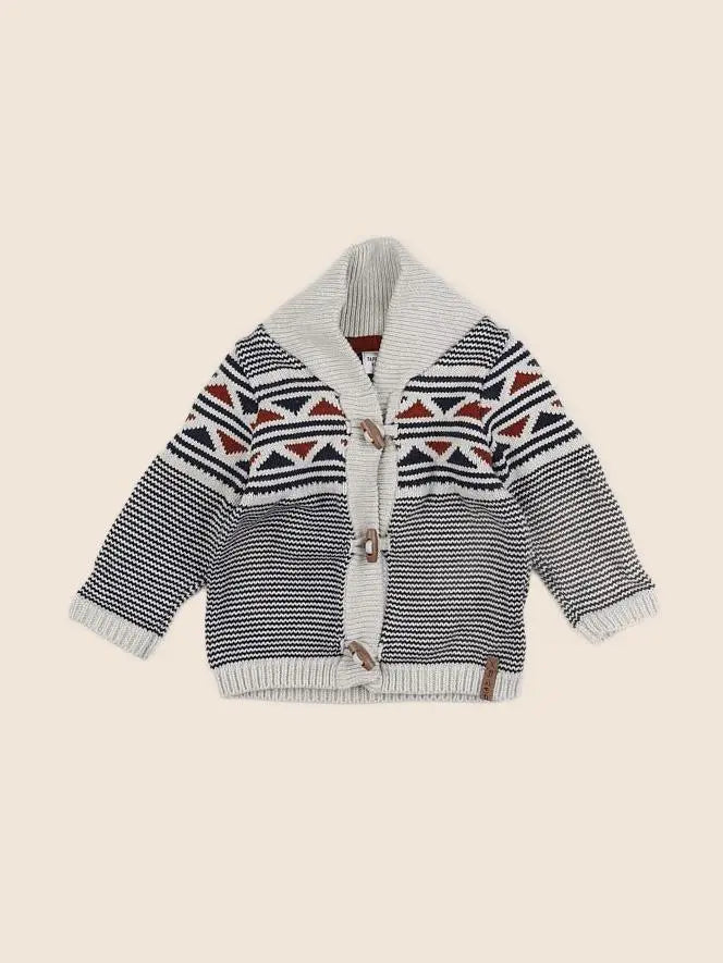 Tape à l'oeil - gilet multicolore - 6 mois