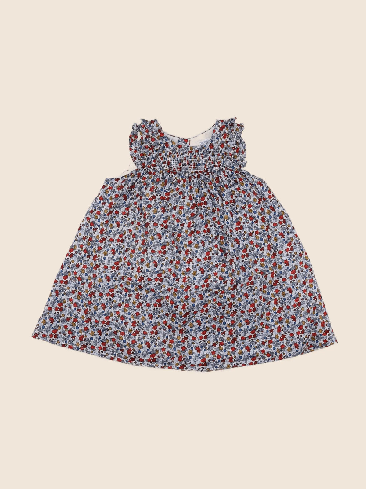 Boutchou - robe multicolore - 6 mois