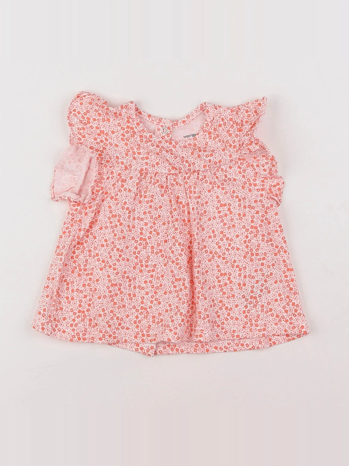 Vertbaudet - tee-shirt rose - 9 mois
