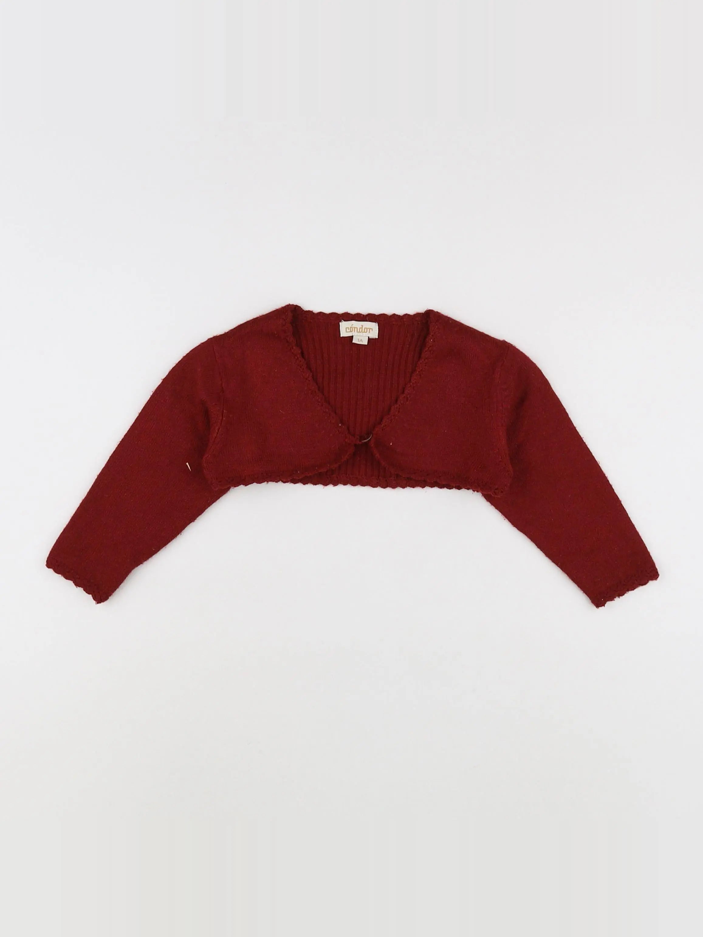 Condor - gilet rouge - 12 mois