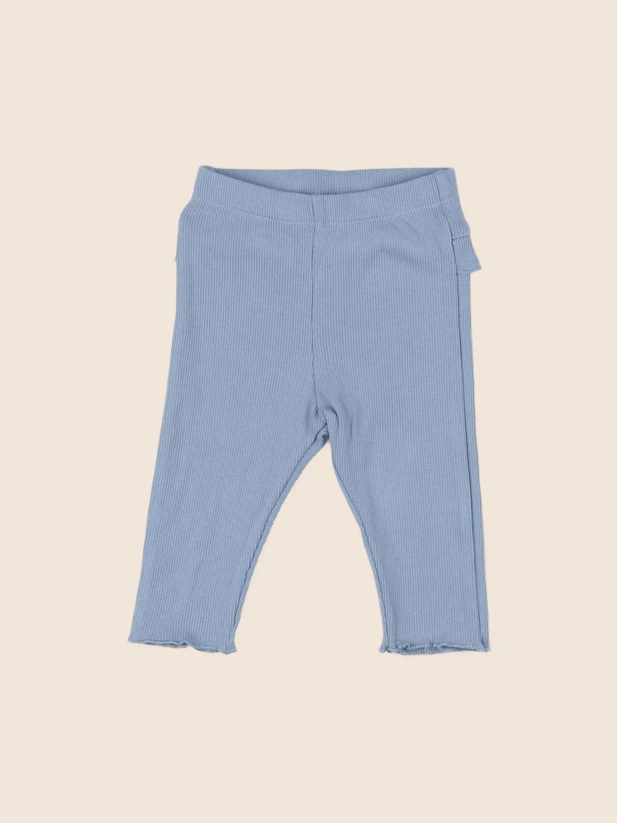 H&M - legging volants au dos bleu - 3 mois