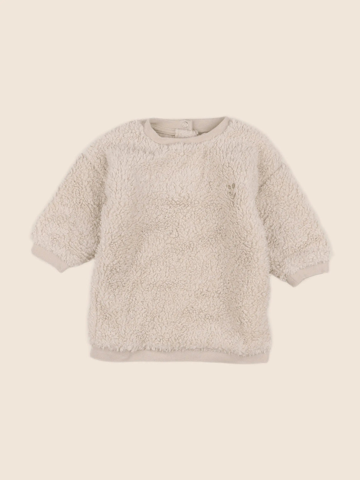 Vertbaudet - robe beige - 12 mois