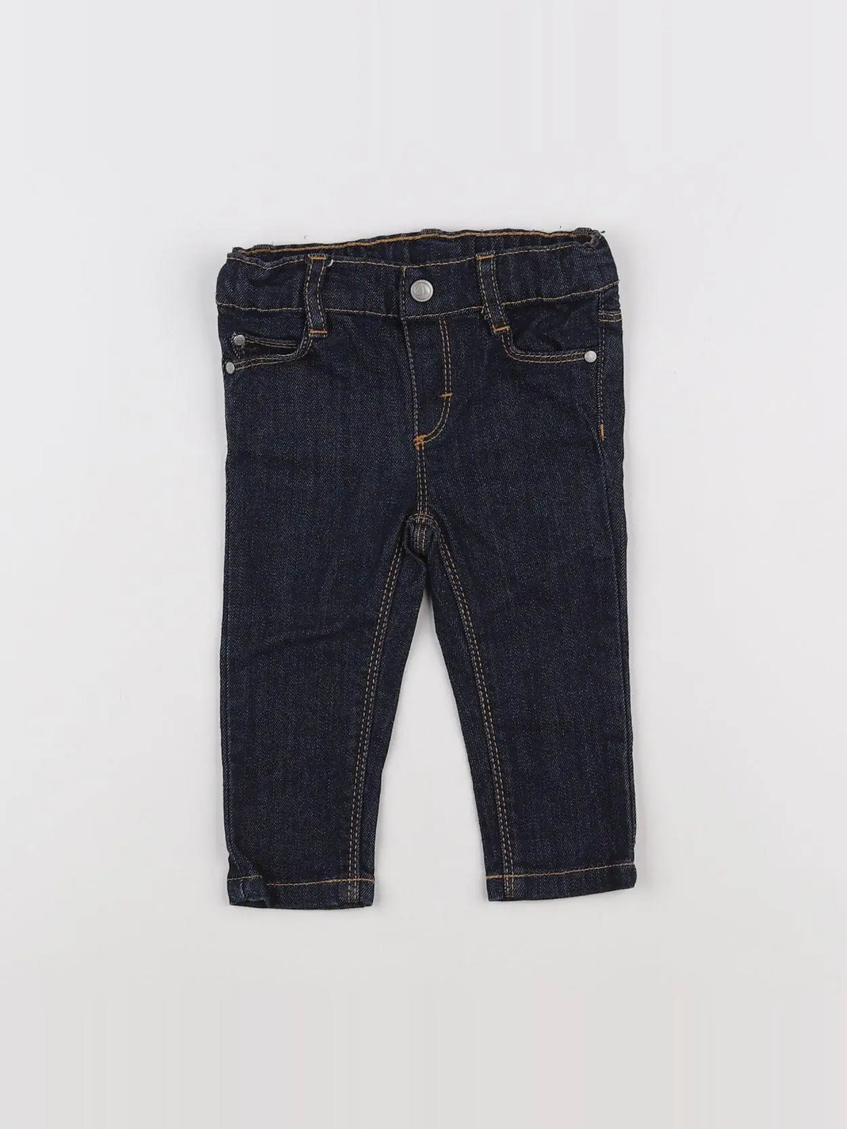Petit Bateau - jean bleu - 6 mois