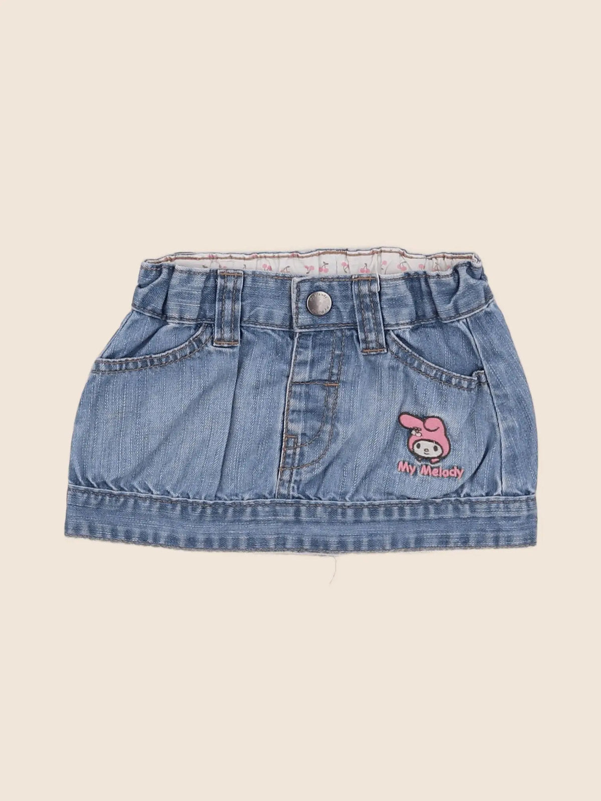H&M - jupe bleu - 3 mois