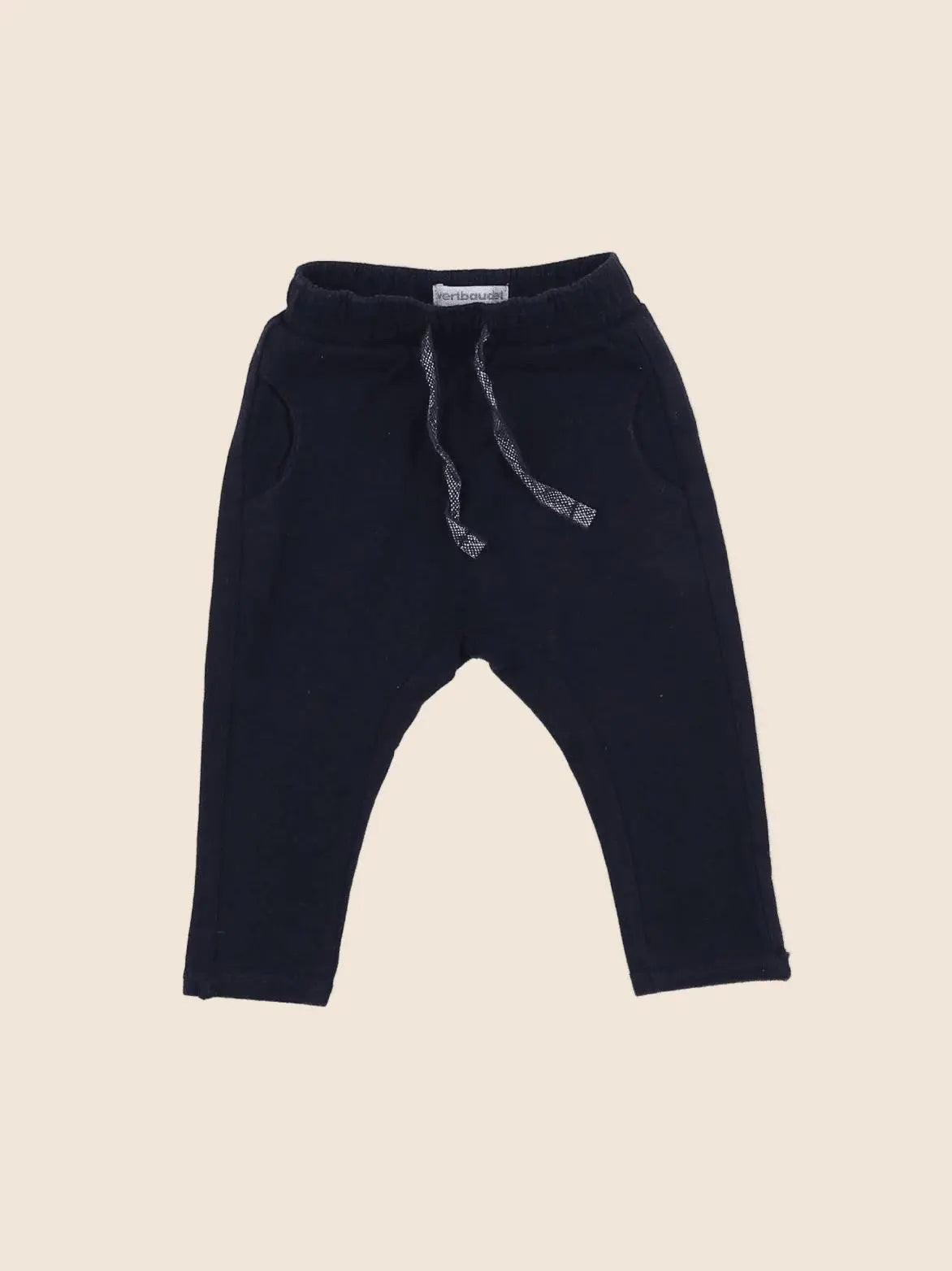 Vertbaudet - jogging bleu, argent - 3 mois