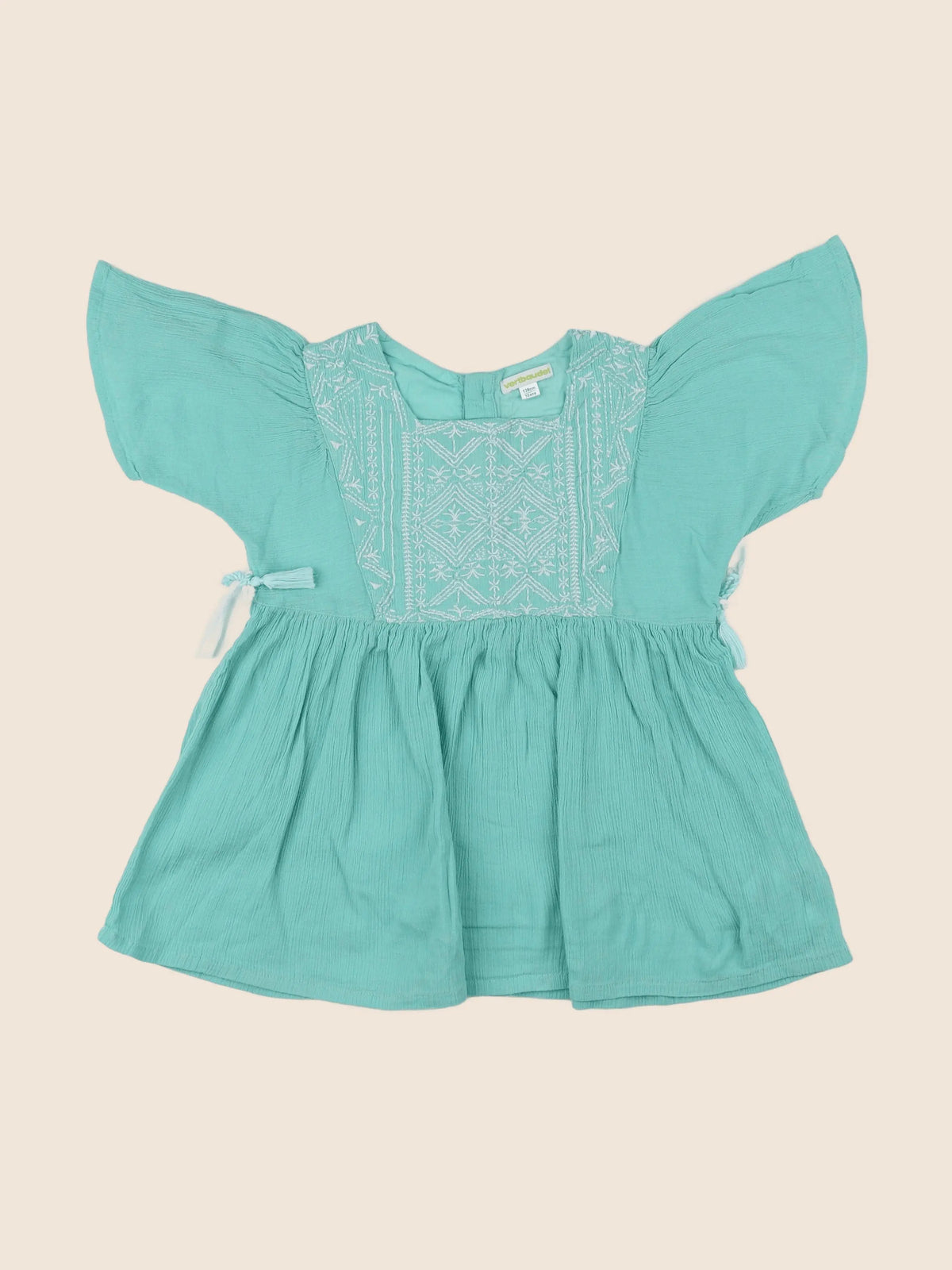 Vertbaudet - blouse bleu - 10 ans
