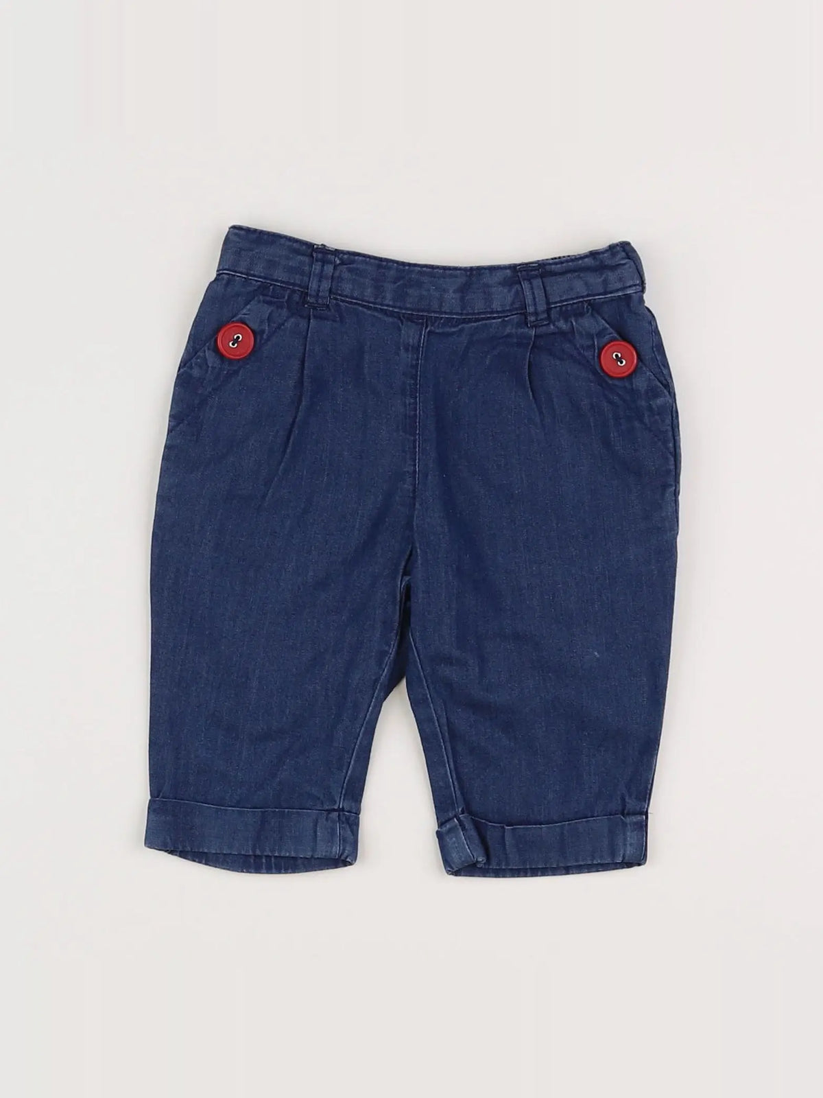 Jacadi - pantalon bleu - 6 mois