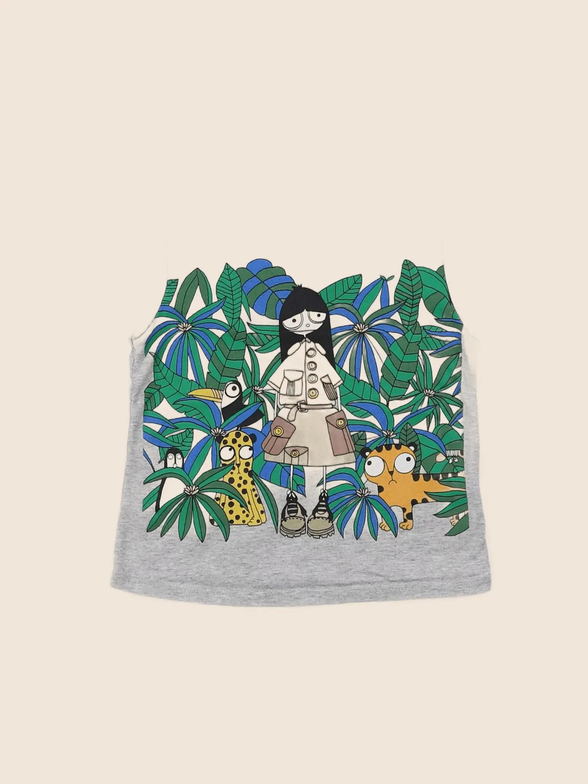 Little marc jacobs - tee-shirt gris - 6 mois