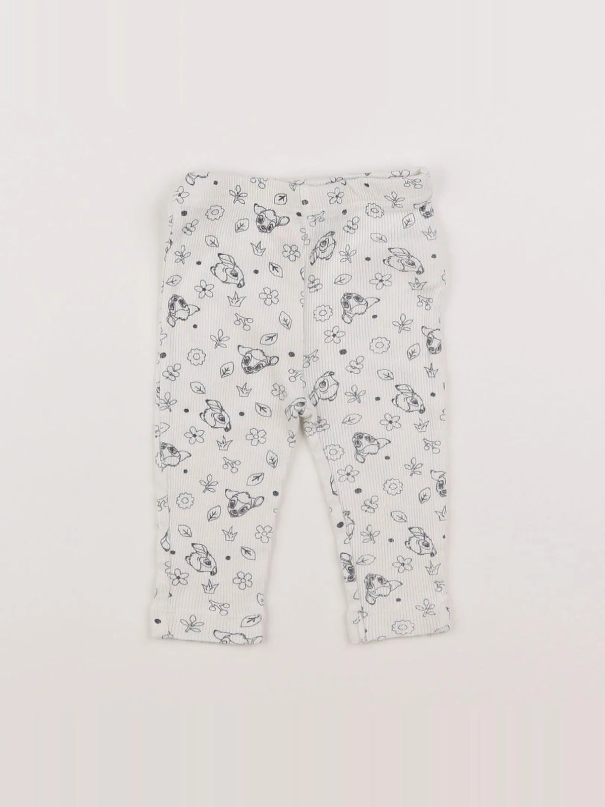 Vertbaudet - legging blanc - 6 mois