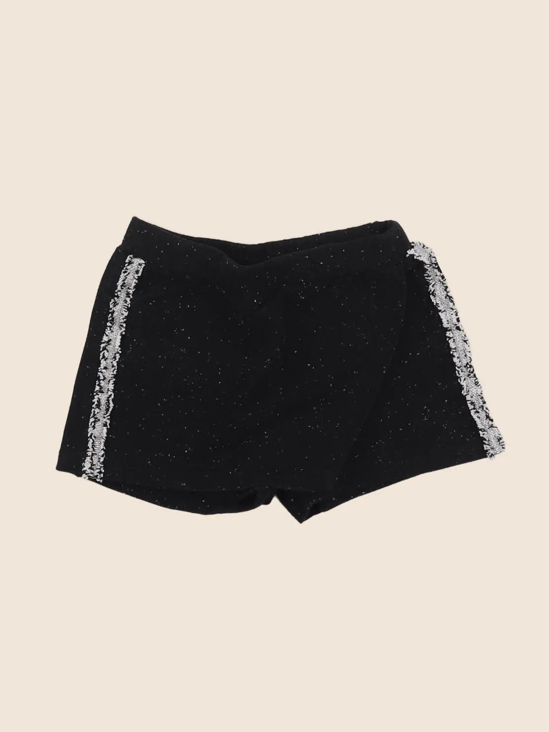 IKKS - jupe short noir, argent - 3 ans