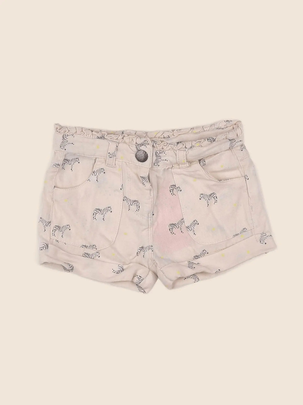 Tape à l'oeil - short beige - 12 mois