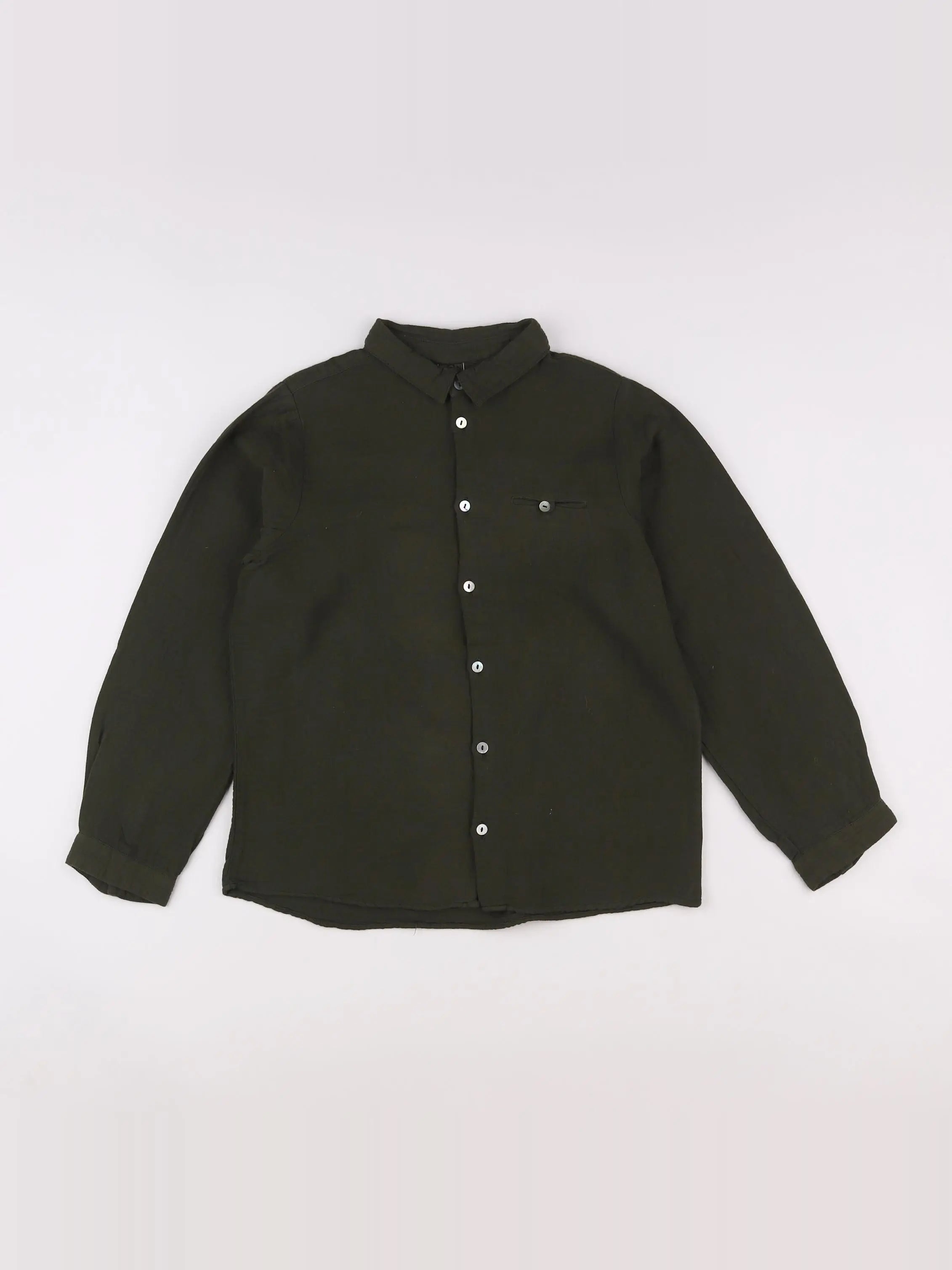 Bonton - chemise vert - 12 ans