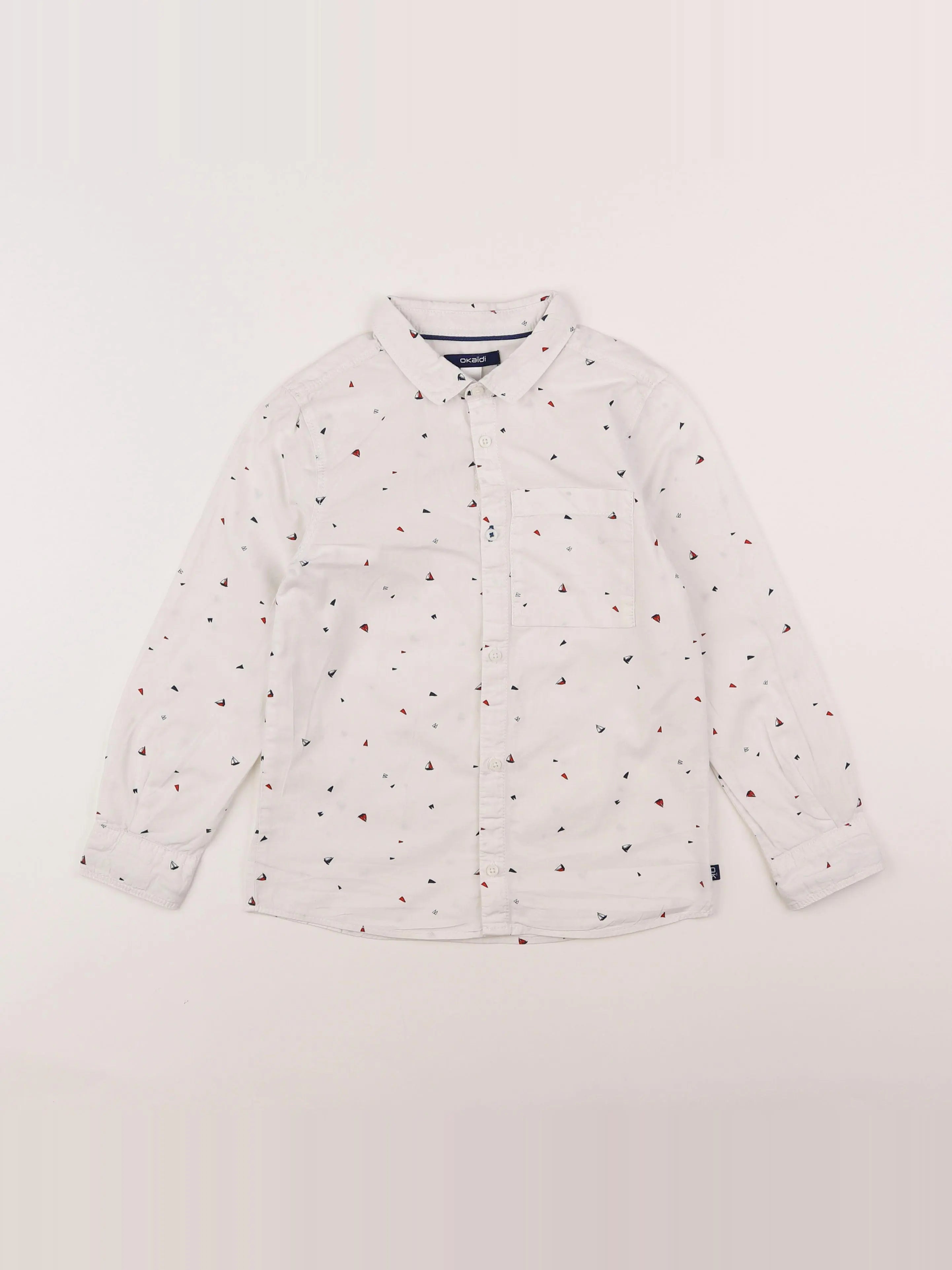 Okaidi - chemise blanc - 6 ans