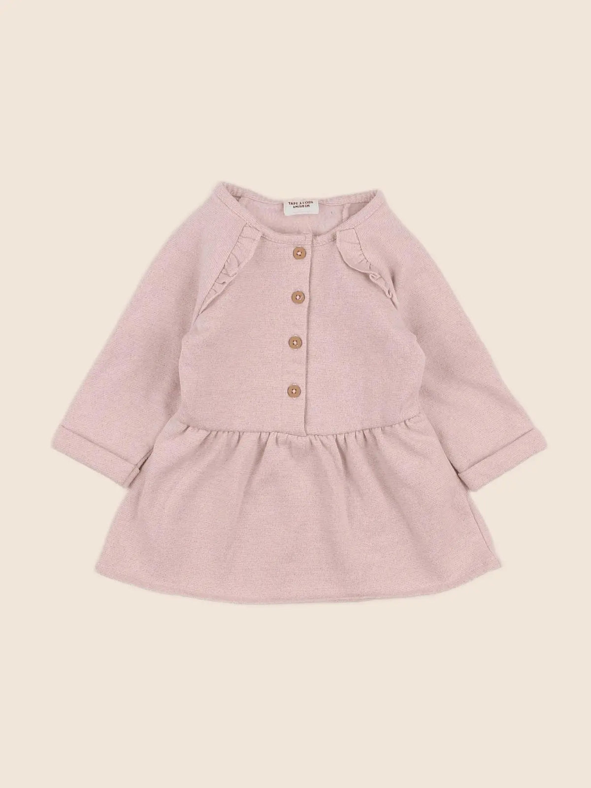 Tape à l'oeil - robe rose - 6 mois