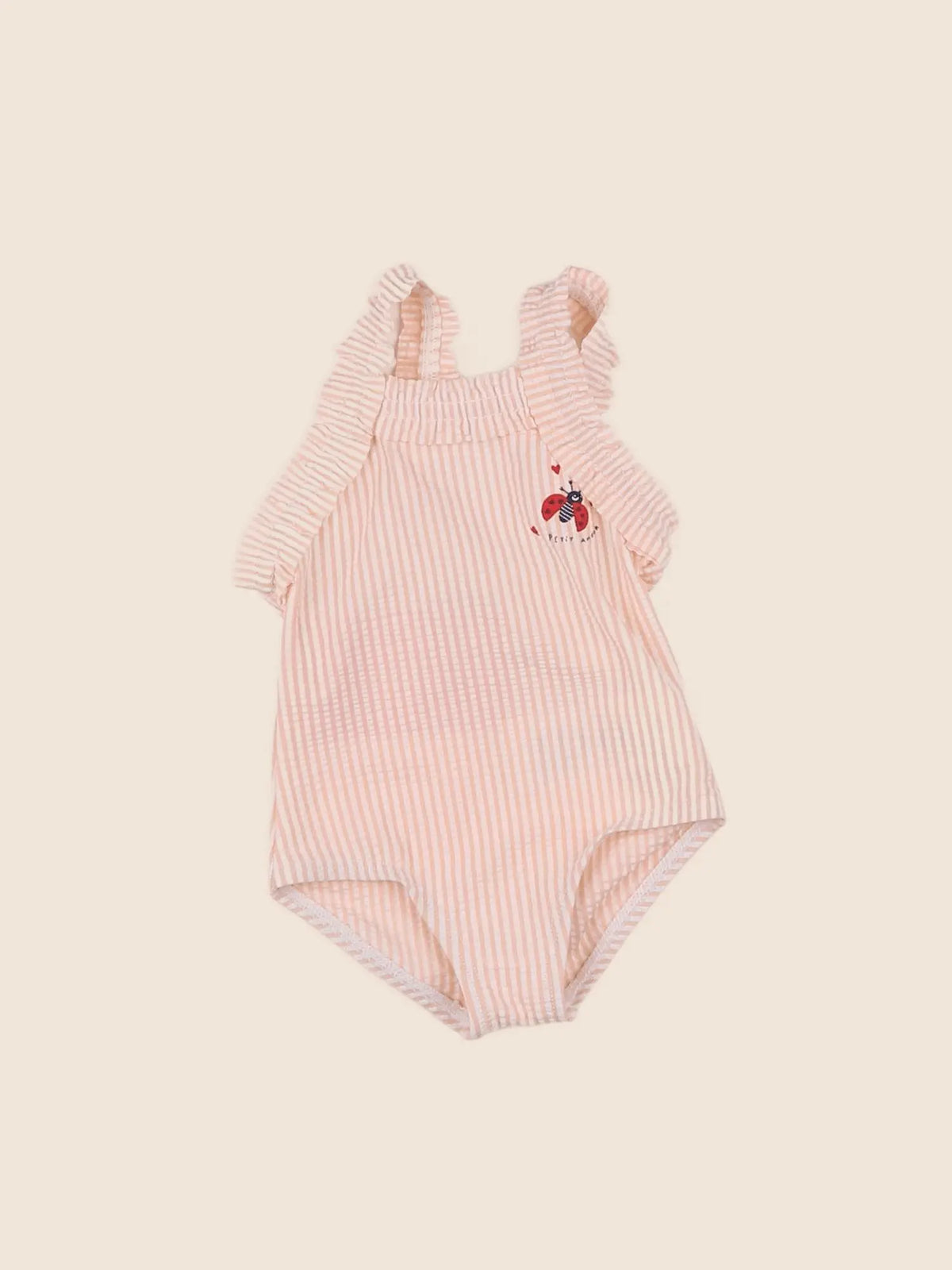 Vertbaudet - maillot de bain rose - 3 mois