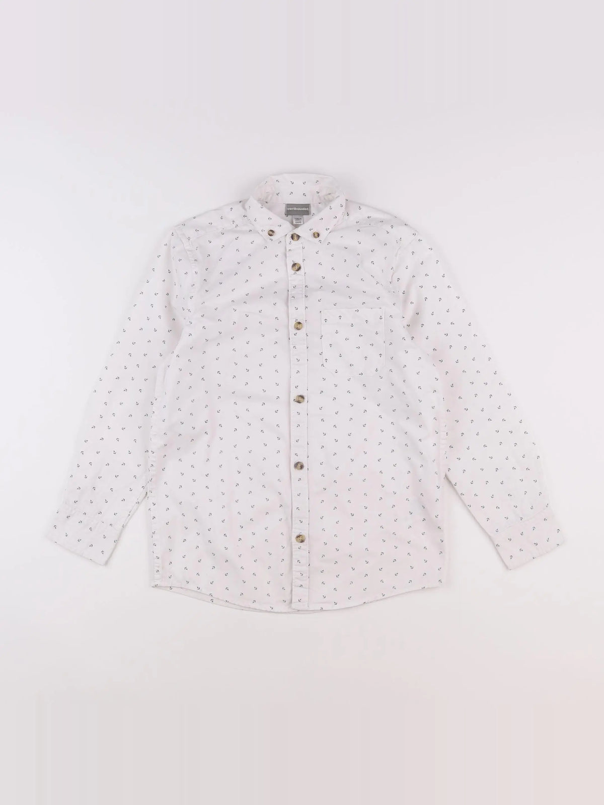 Vertbaudet - chemise blanc - 10 ans