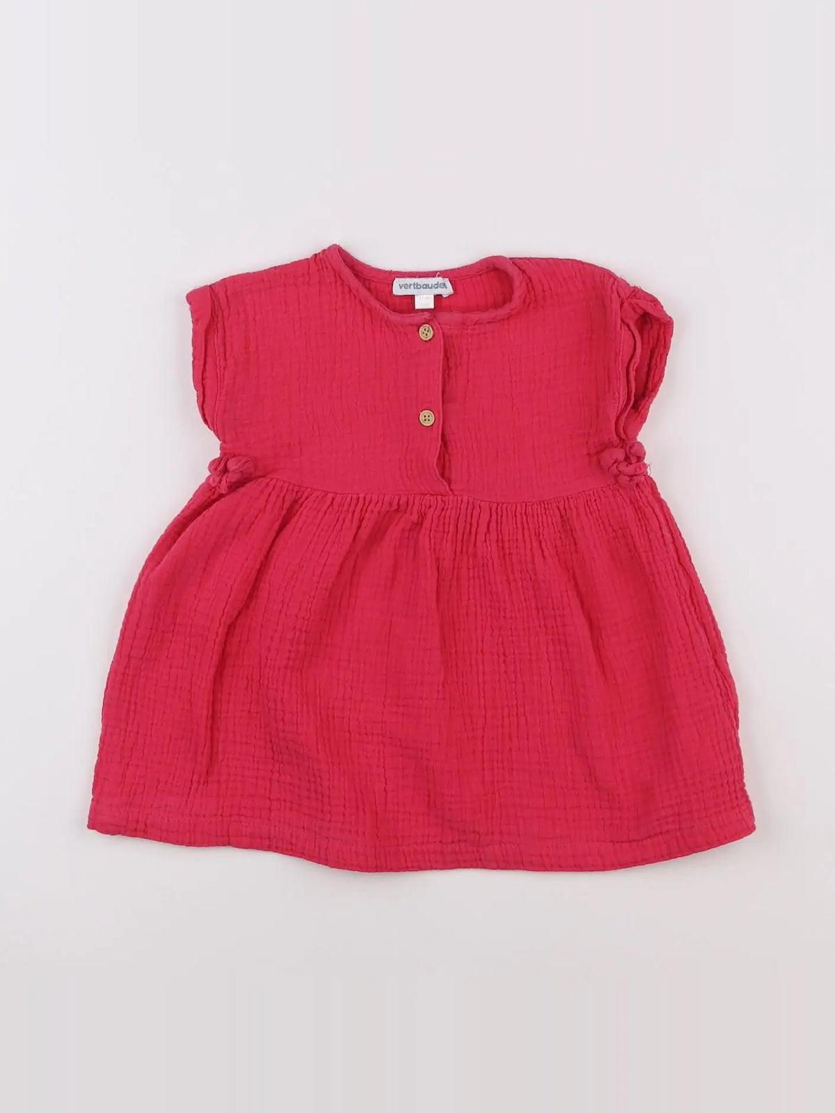 Vertbaudet - robe rose - 18 mois