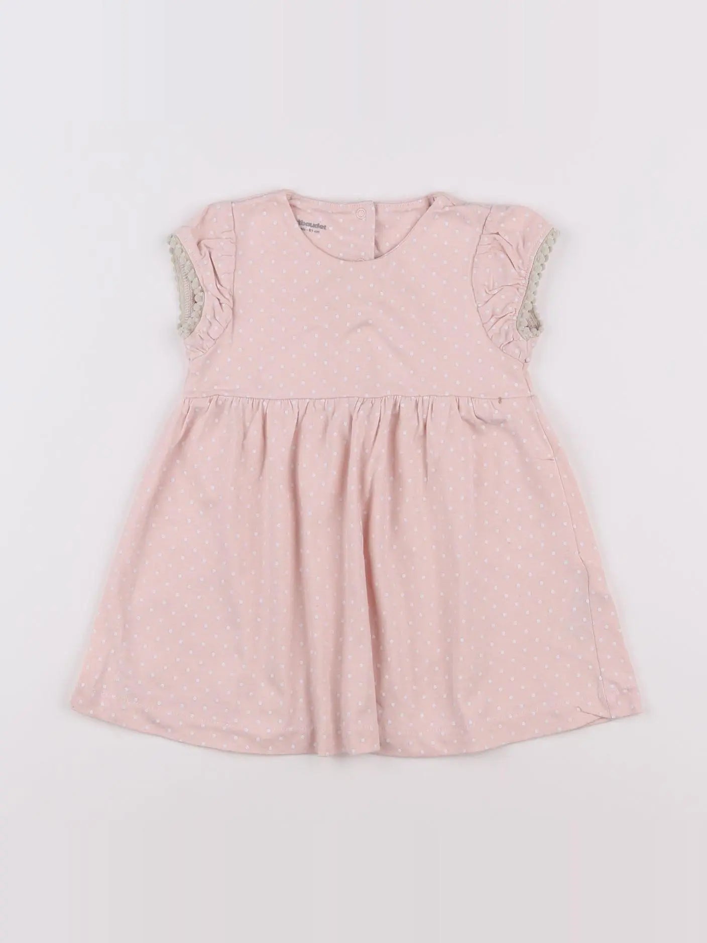 Vertbaudet - robe rose - 18 mois
