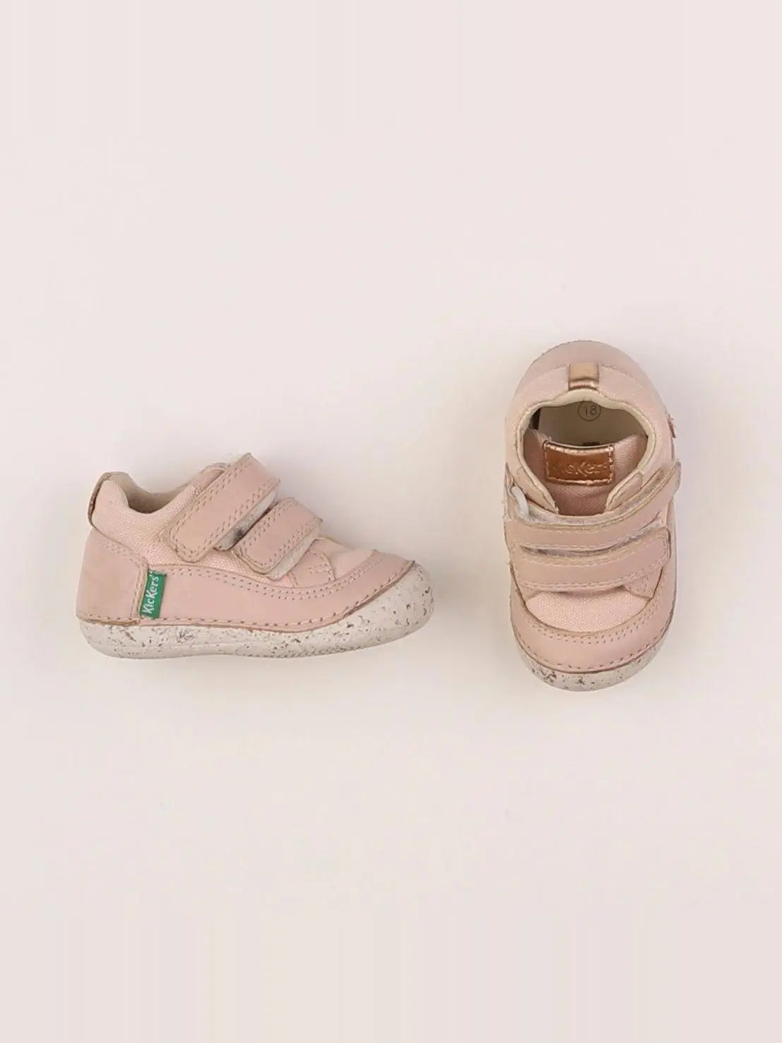 Kickers - bottillons rose, bronze - pointure 18