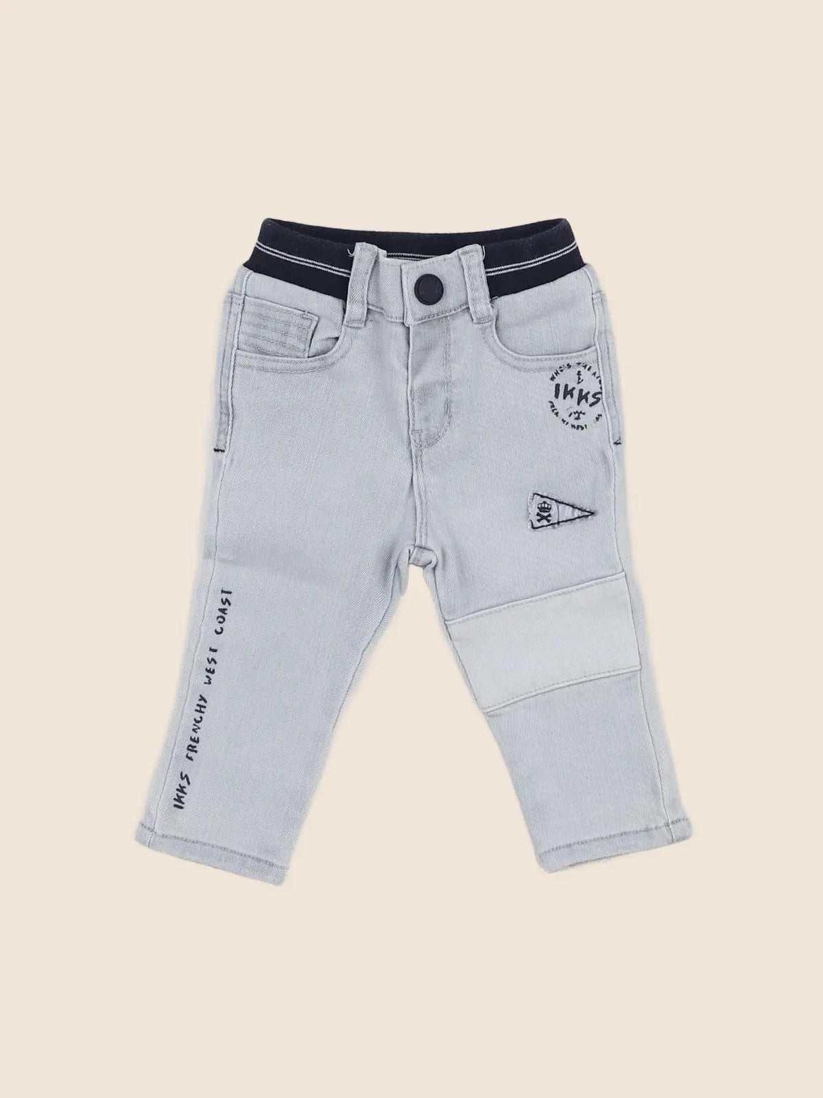 IKKS - jean bleu - 6 mois