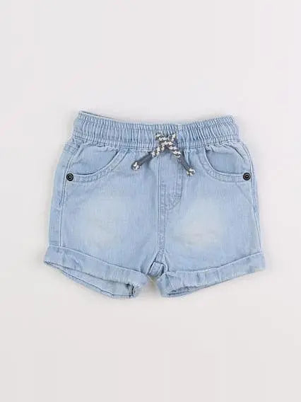 Vertbaudet - short bleu - 6 mois