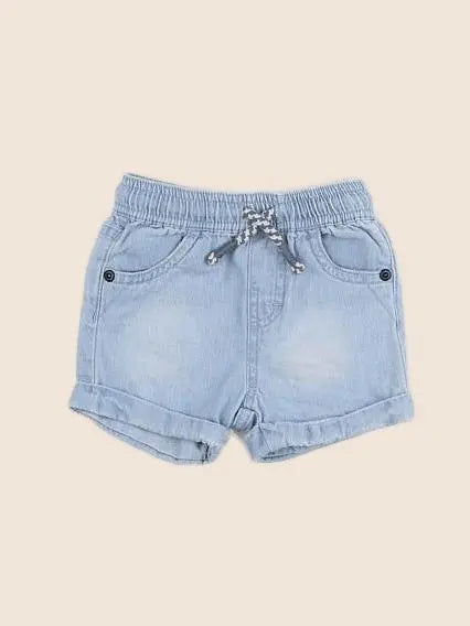 Vertbaudet - short bleu - 6 mois
