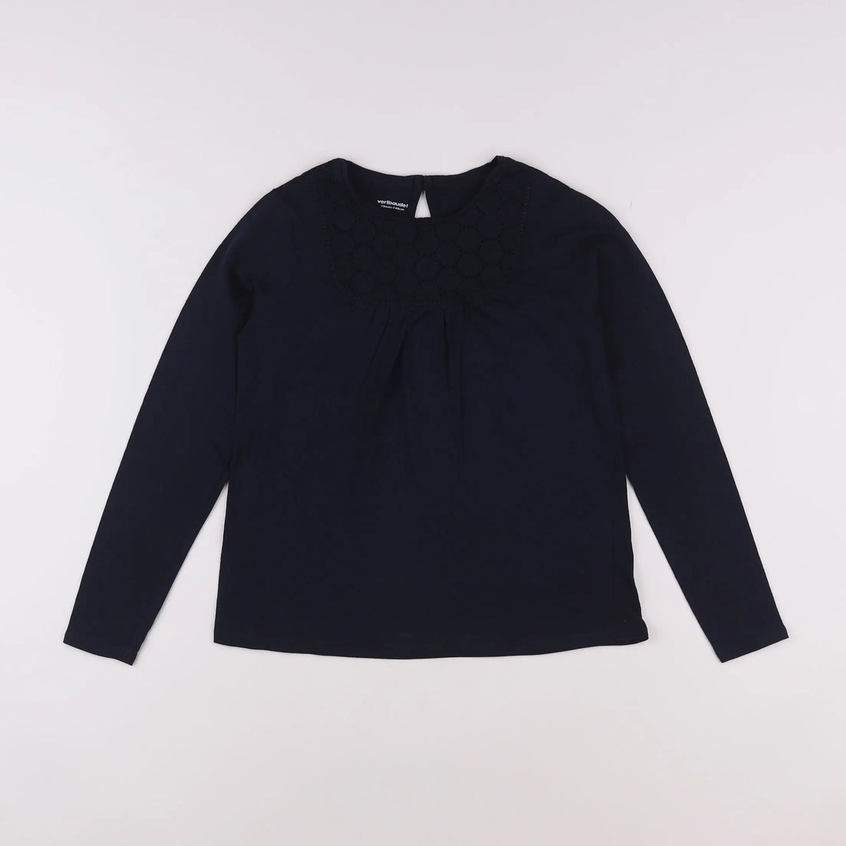 Vertbaudet - tee-shirt bleu - 10 ans