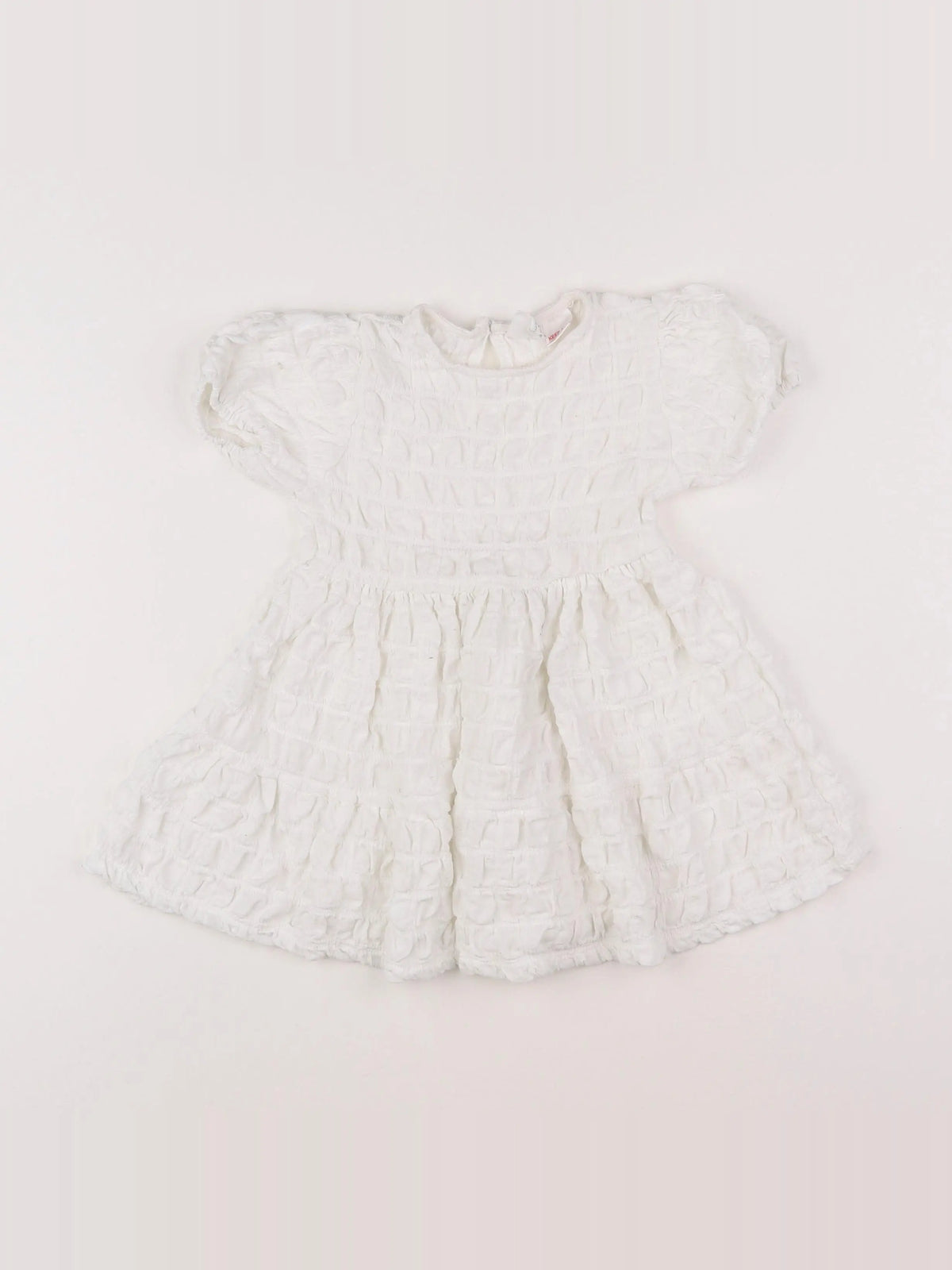 Zara - robe blanc - 9/12 mois