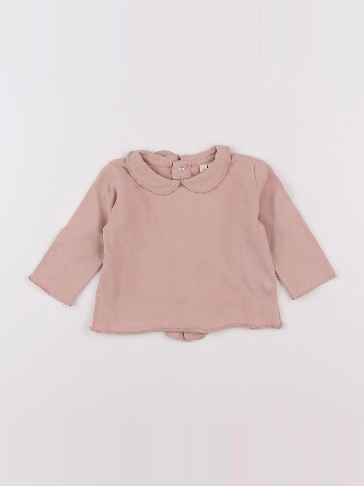 Gray Label - tee-shirt rose - 3/6 mois