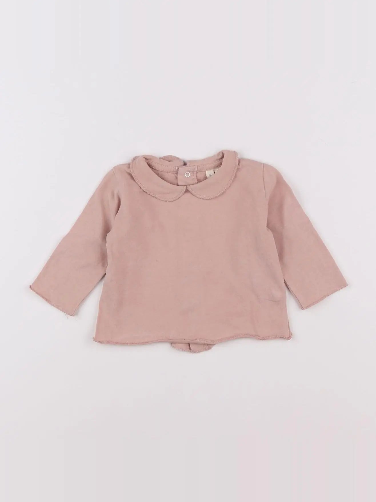Gray Label - tee-shirt rose - 3/6 mois