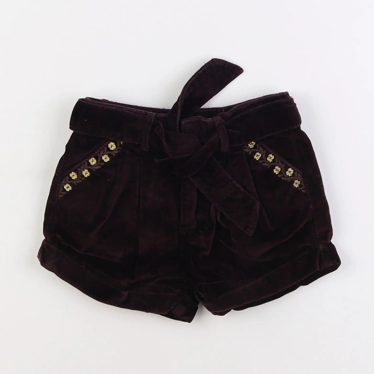 Vertbaudet - short violet - 3 ans
