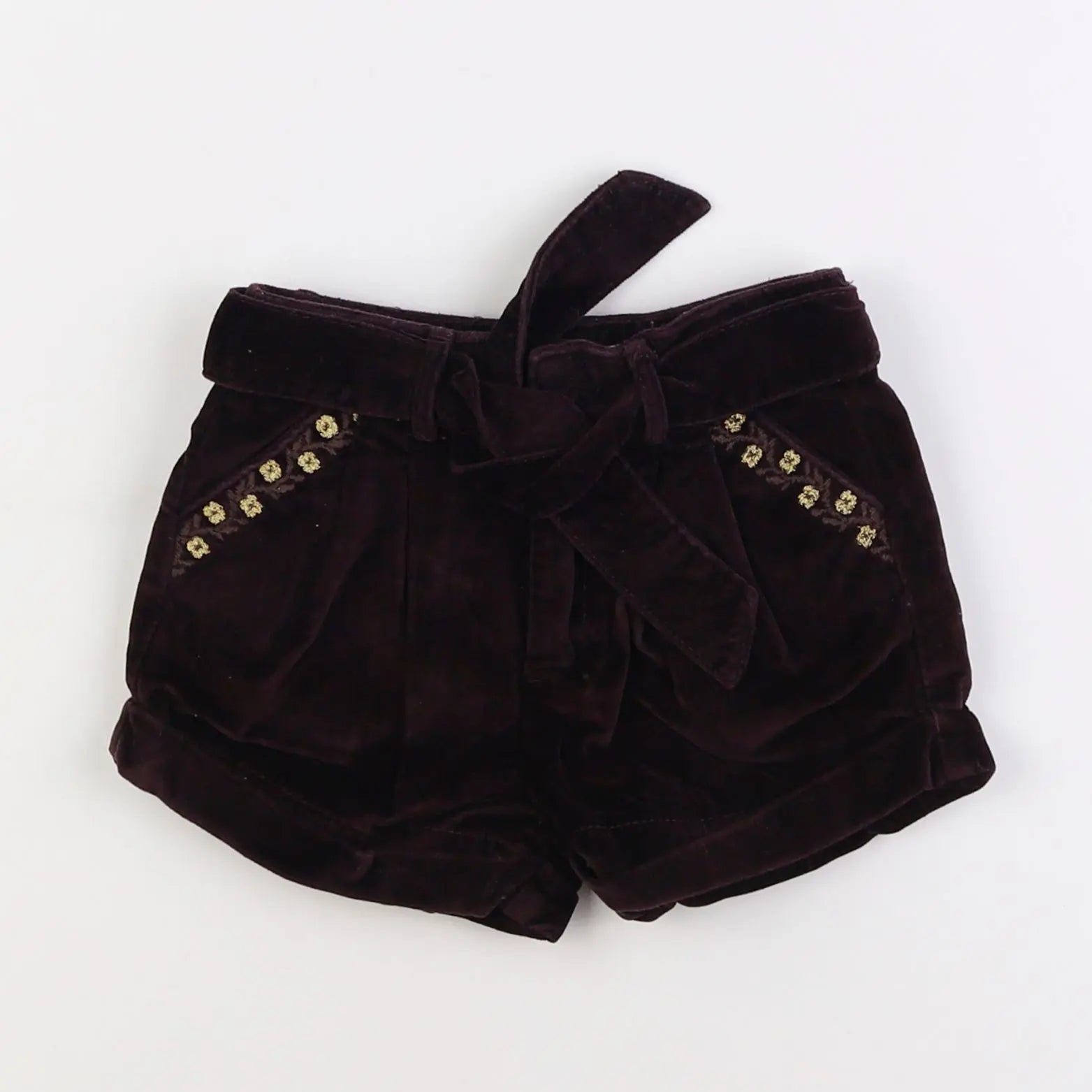 Vertbaudet - short violet - 3 ans