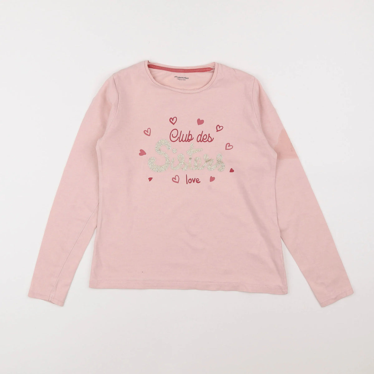 Vertbaudet - tee-shirt rose - 10 ans