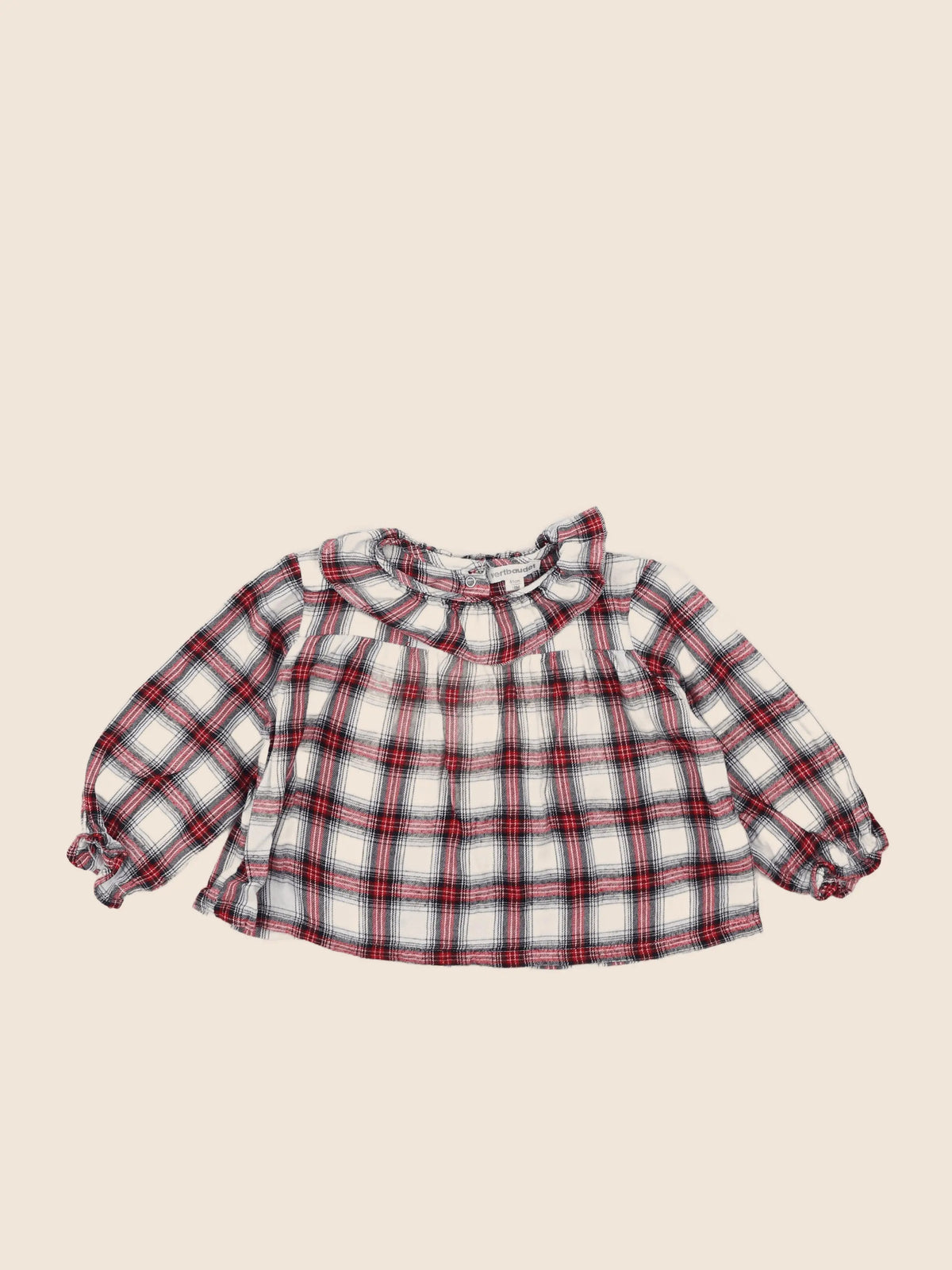 Vertbaudet - blouse multicolore - 18 mois