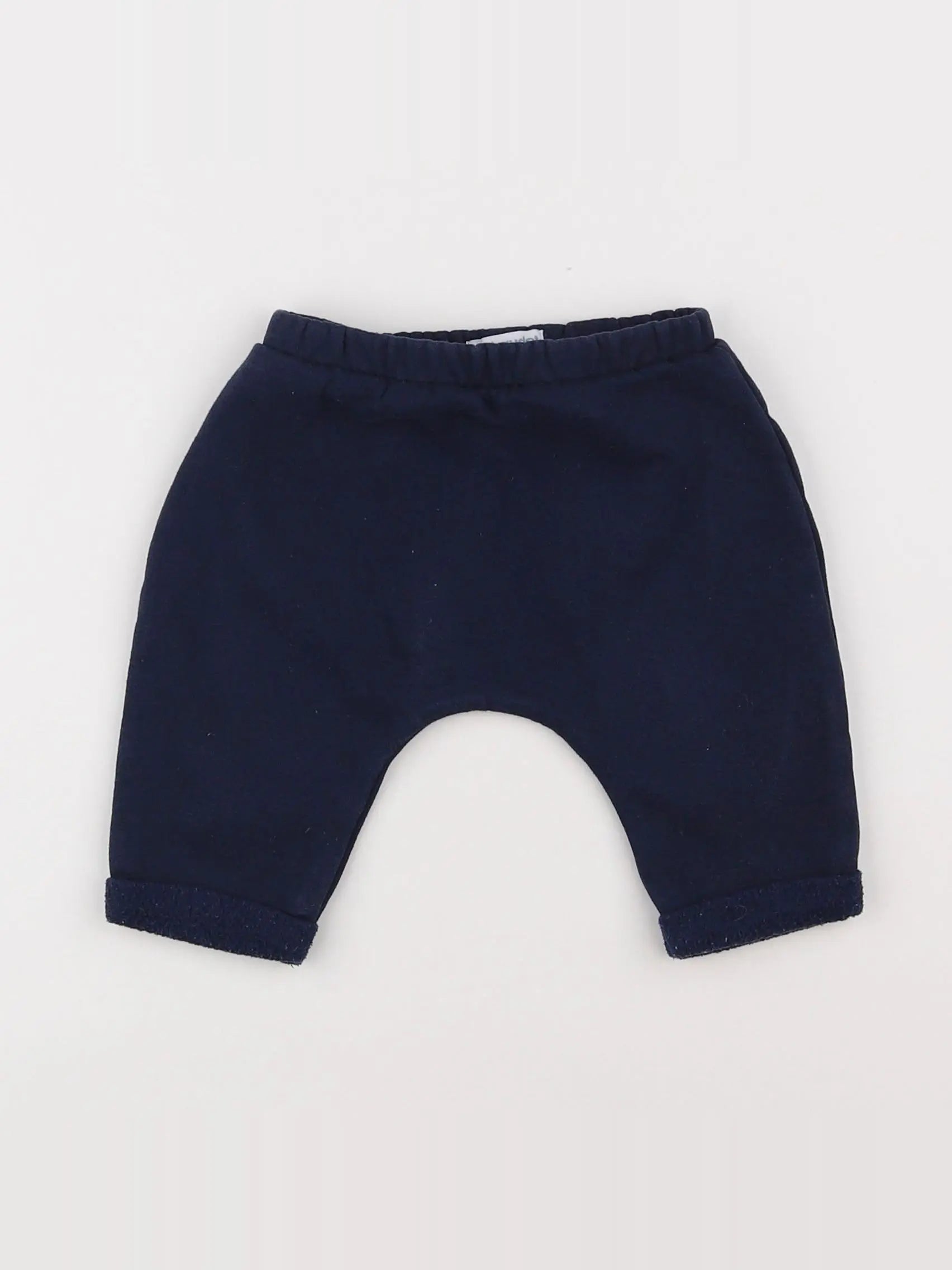 Vertbaudet - sarouel bleu - 6 mois