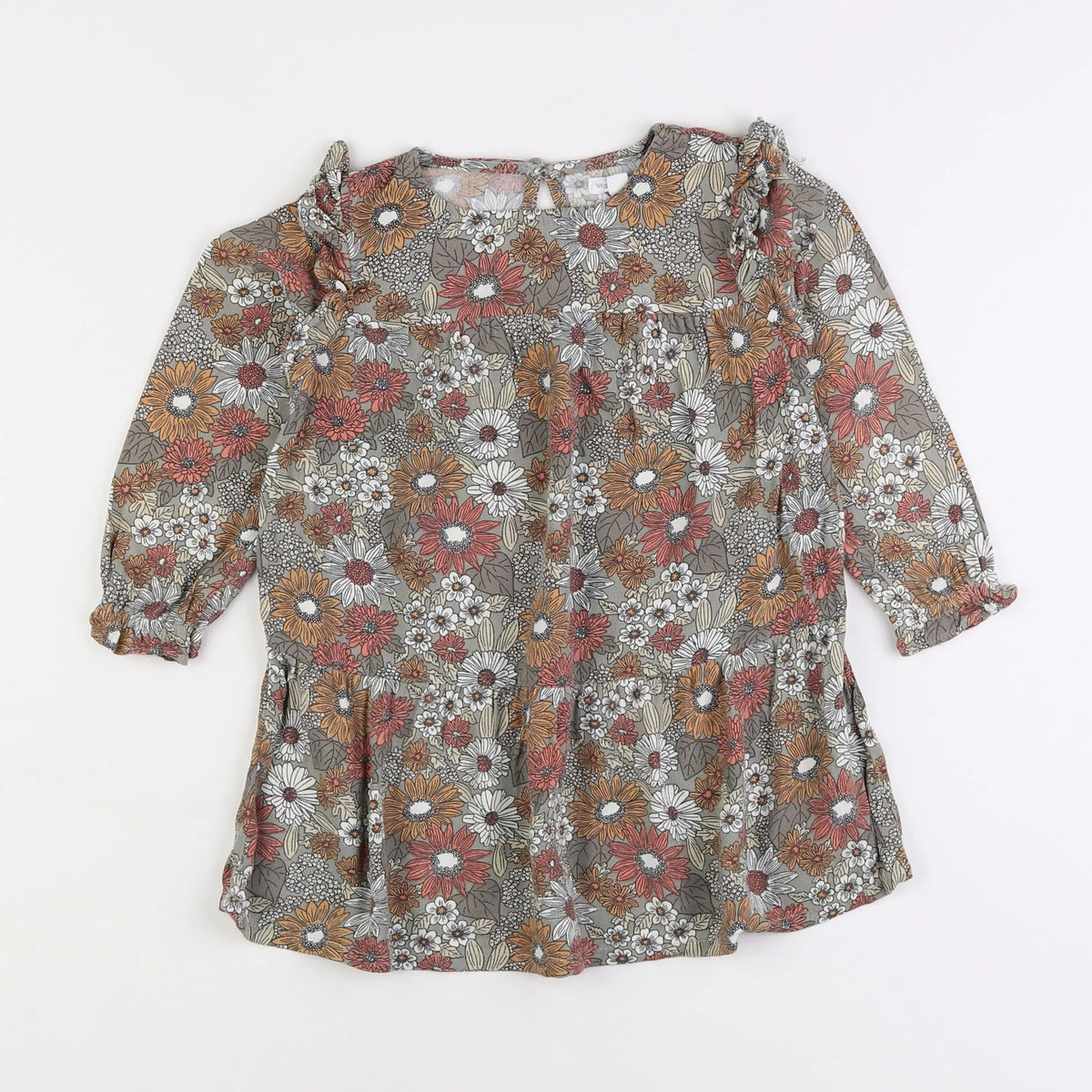Vertbaudet - robe multicolore - 3 ans
