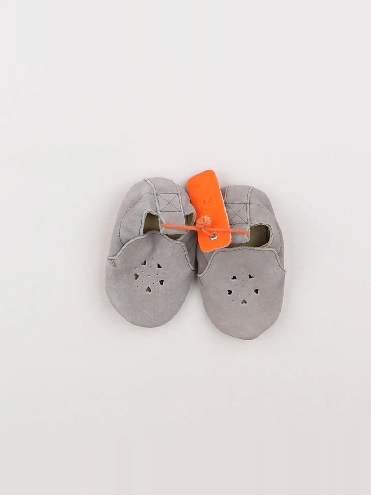 Mouflette - chaussons gris - pointure 18/19