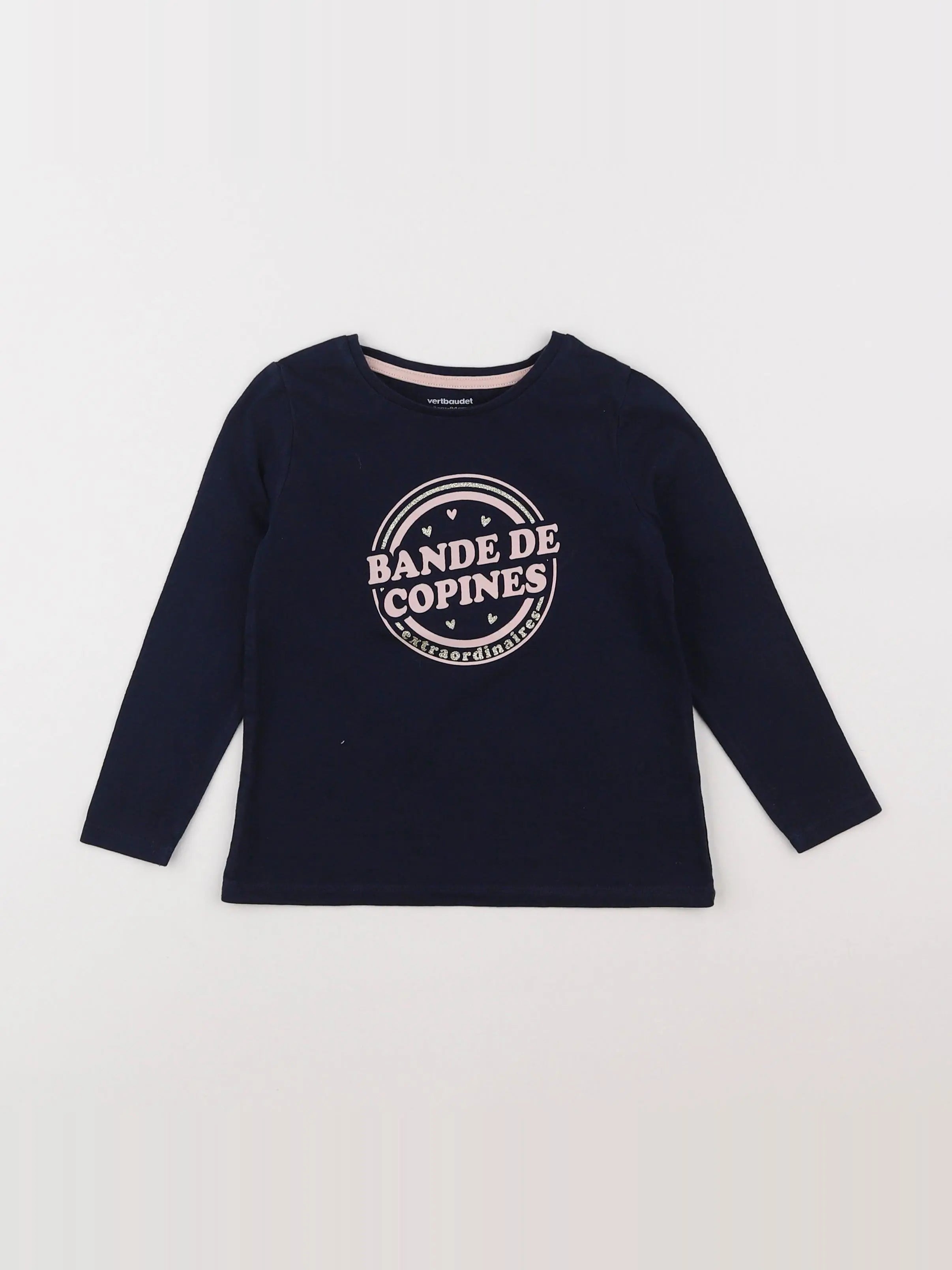 Vertbaudet - tee-shirt bleu - 3 ans