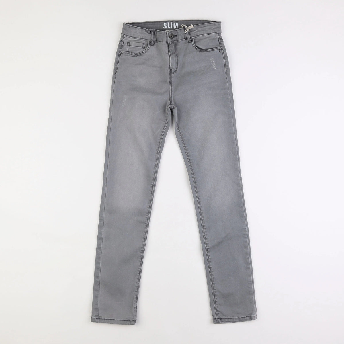 Vertbaudet - jean gris - 12 ans