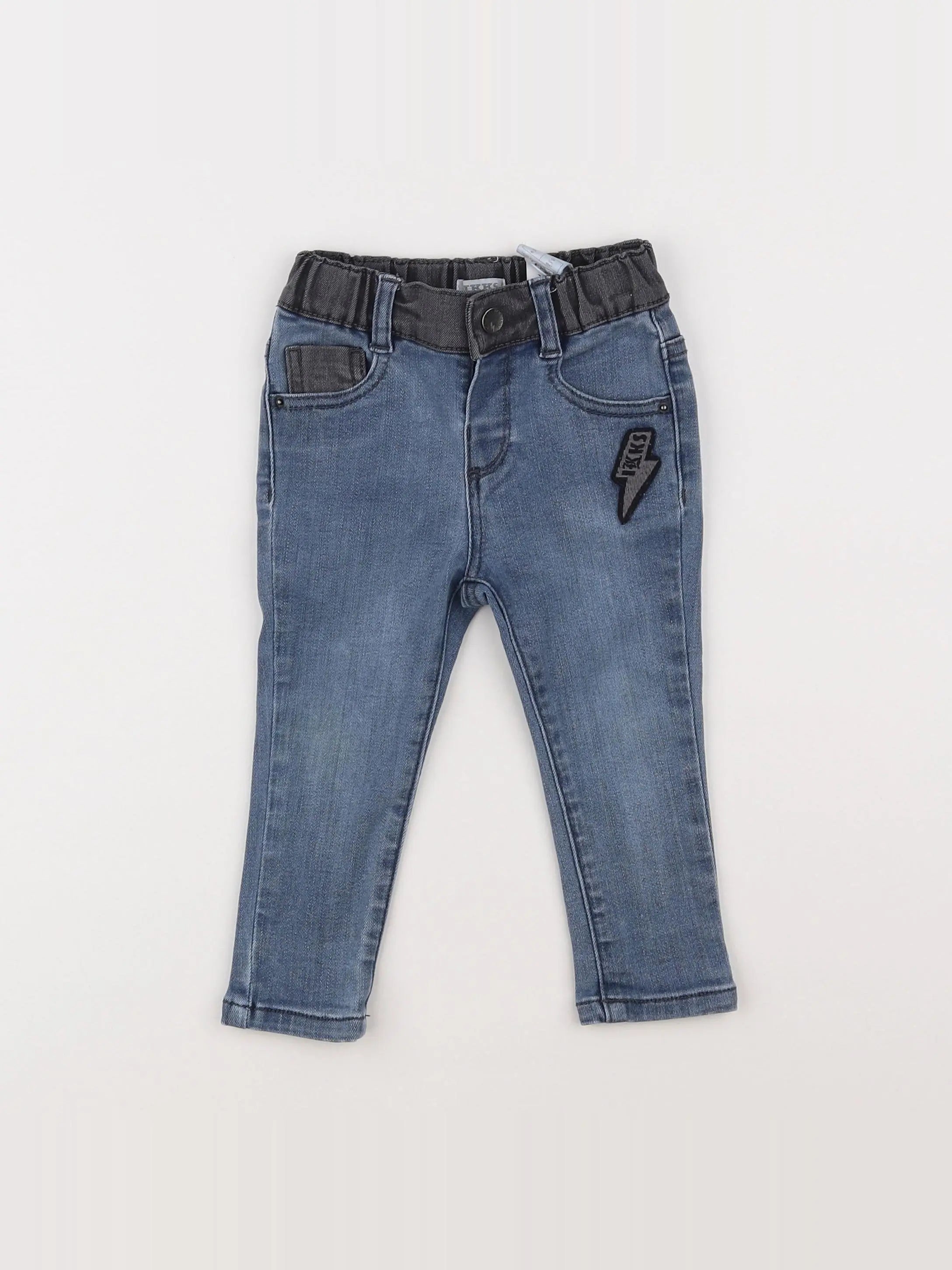 IKKS - jean bleu - 18 mois