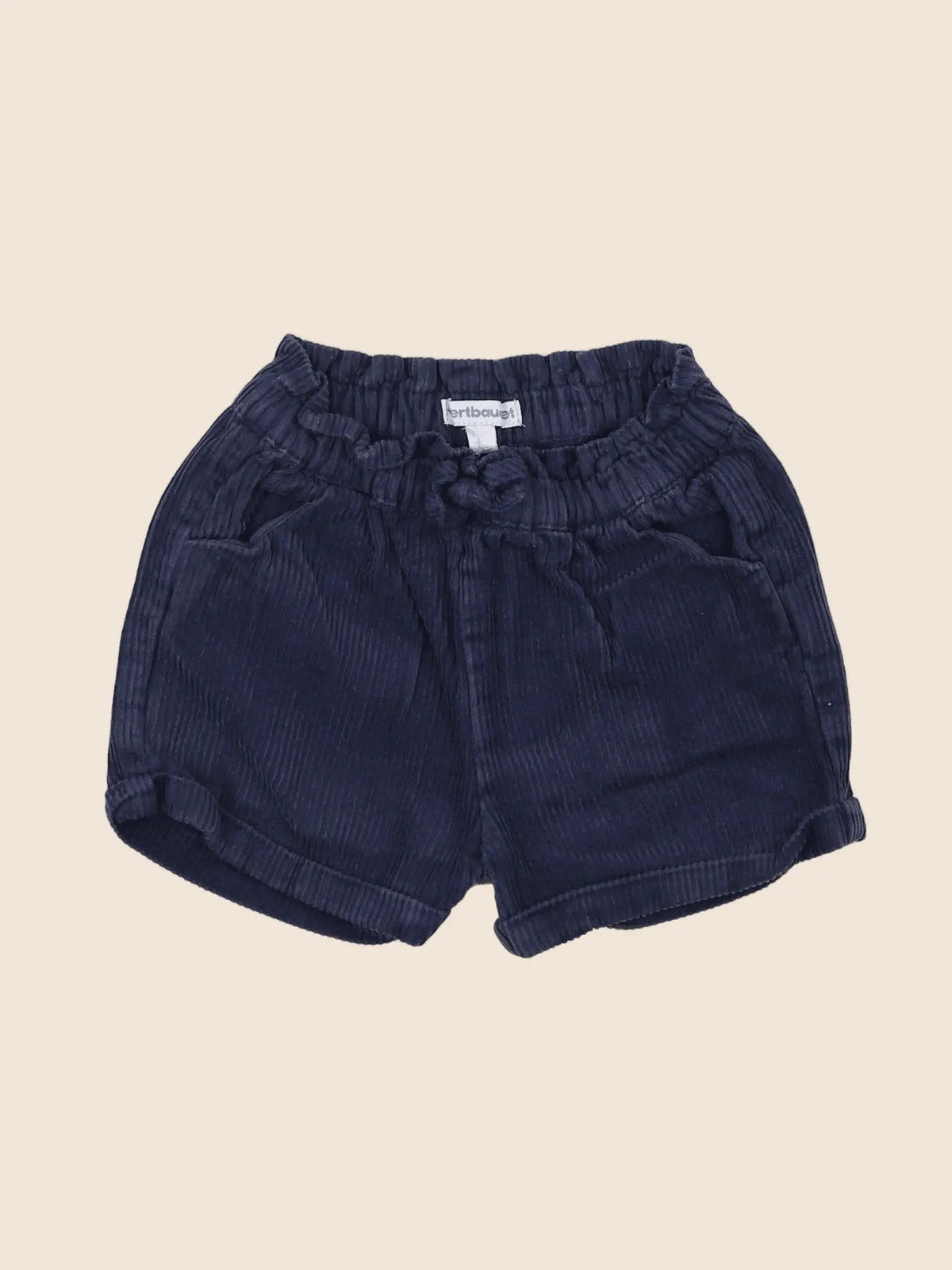 Vertbaudet - short bleu - 2 ans