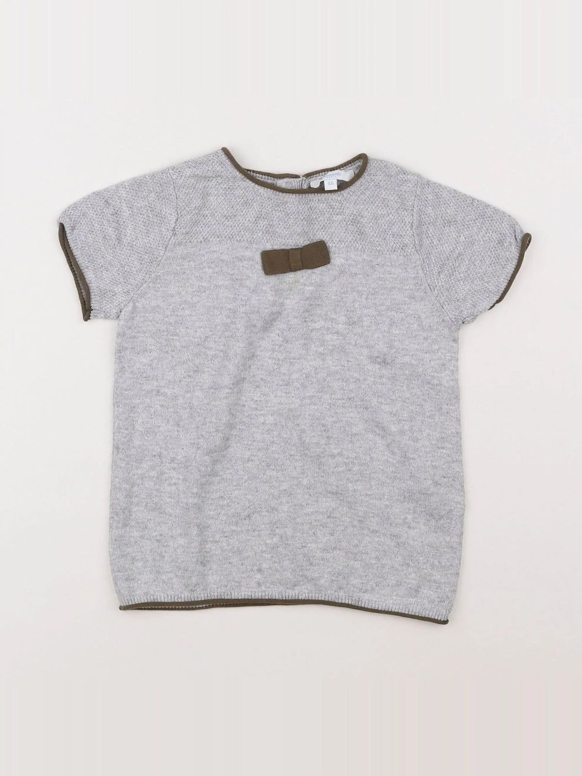 Jacadi - pull gris - 4 ans