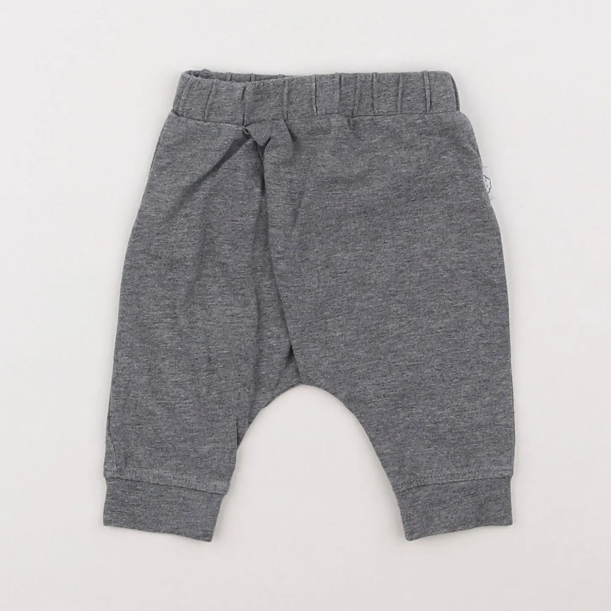 Vertbaudet - sarouel gris - 3 mois